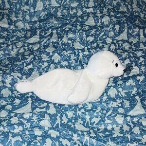 Ty Beanie Baby Babies SEAMORE the Harp Seal 4th Gen PVC Pellets CANADIAN